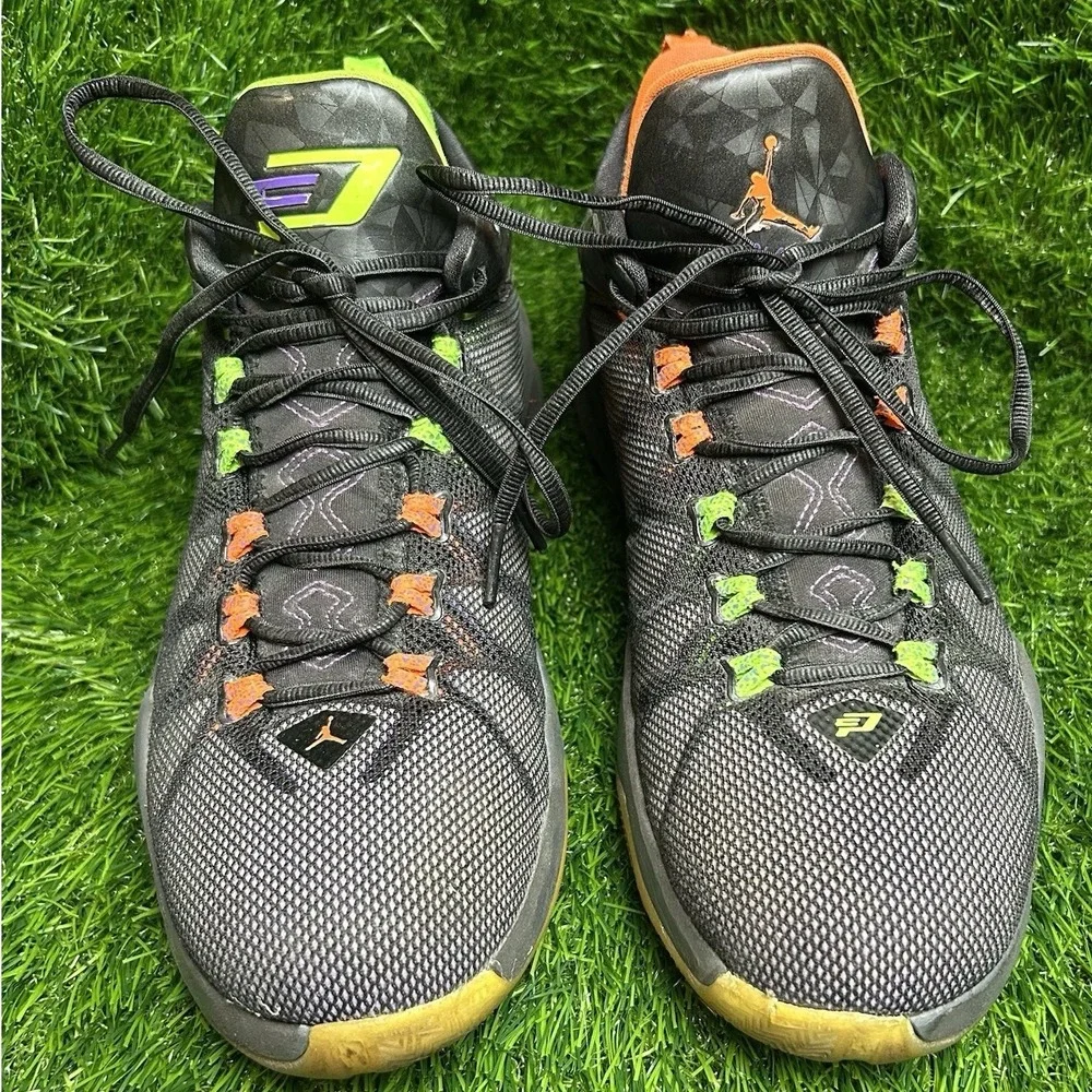Jordan CP3.VIII Black Infrared Neon Green‎ Orange 725173-045 Mens 10 Basketball